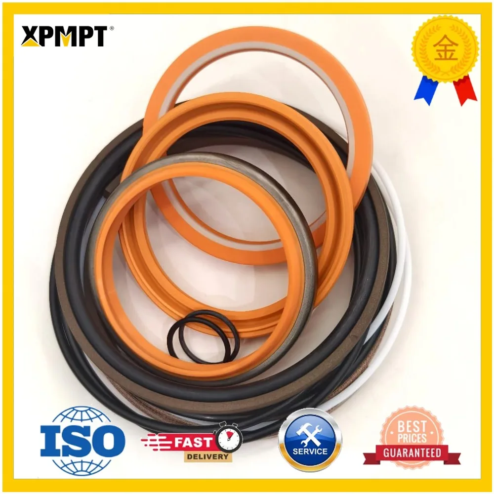 Loader Bucket Cylinder Seal Kit - Compatible with Kubota Kx163 - Multi-Function Repair Seal Kit