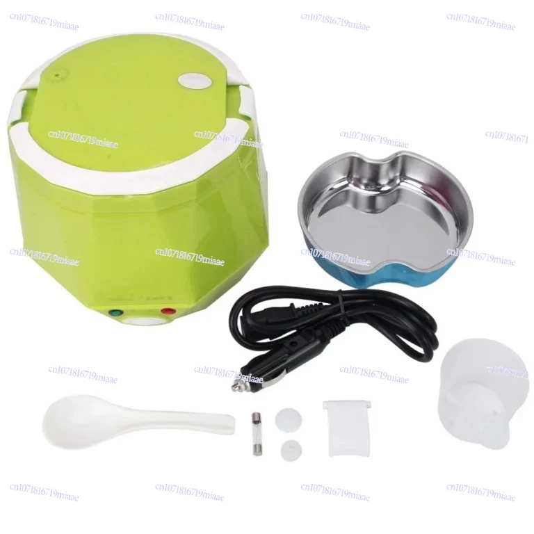 

Household1.6LPortable Electric Mini Rice Cooker Lunch Box Microwave Smart Rice Cooker Small 220V For House 12V/24V For Car/Truck