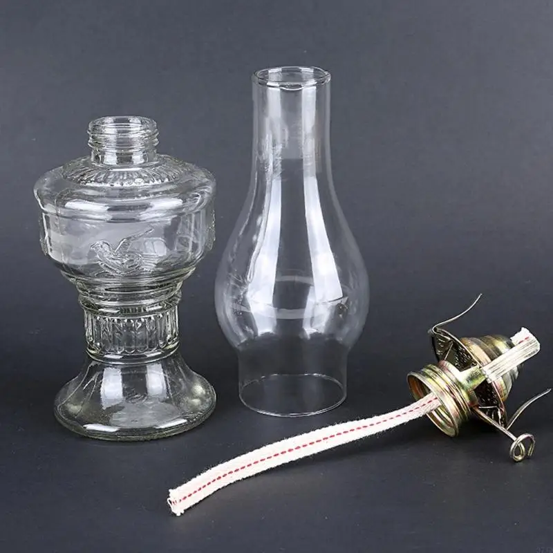 Practical Glass Oil Lamps Shade Cafe Restaurant Design Glass Texture Suitable for Cozy Living Room Bedroom Decorating 37JD