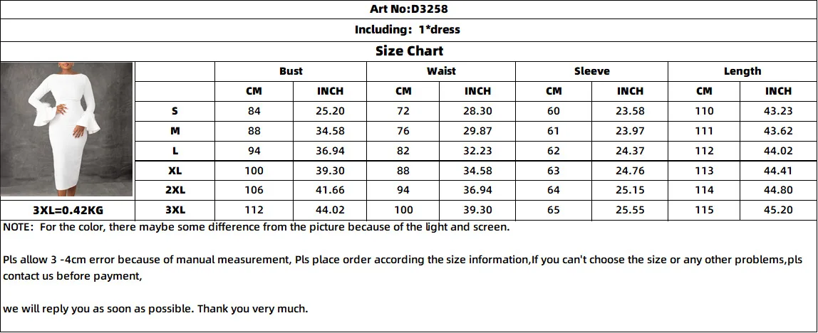 2025年冬新作 レディース 無地 フレア袖 OLワンピース