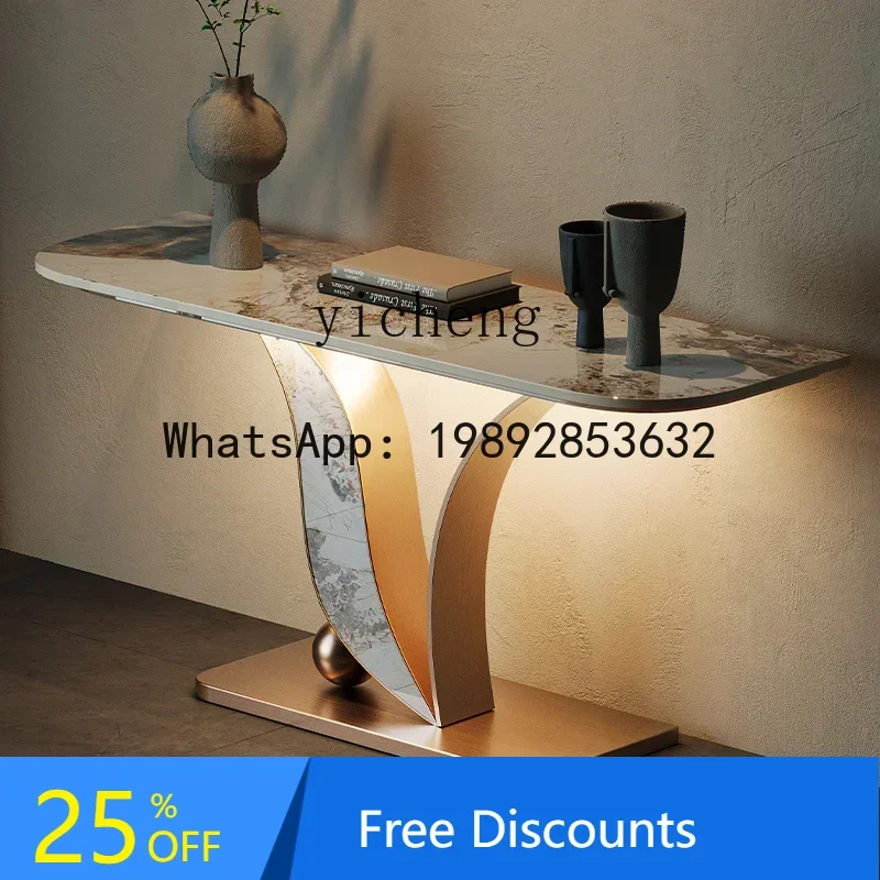 

light luxury entrance table table entry door rack aisle decorative cabinet case