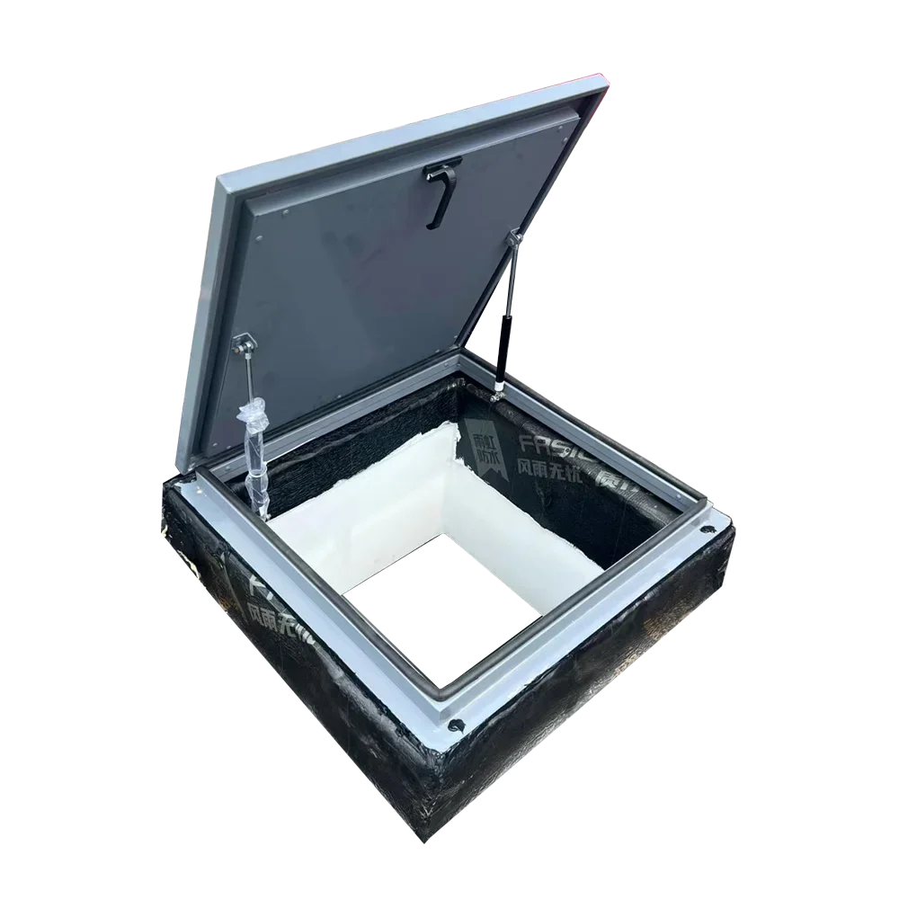 Ceiling access roof hatch aluminium