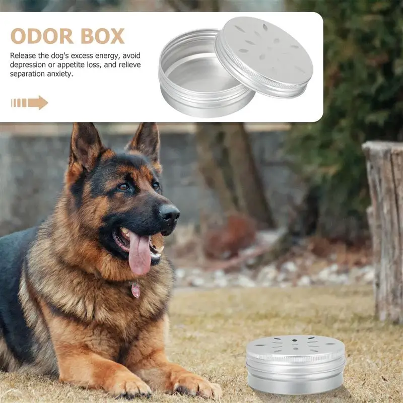 10Pcs Dog Scent Training Case Dog Scent Training Container Dog Boxes Container Odor Training Tool For Pet Dog Trainning