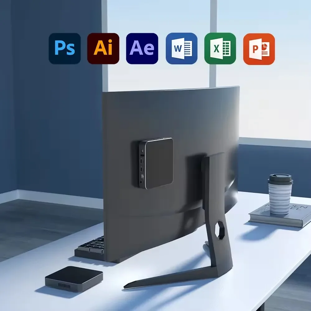 Neue Ankunft MINI PC GK7 N5105 Mini PC Kleine Desktop-Computer Micro Desktop-Computer