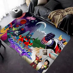 UFO ROBO GRENDIZER GOLDORAK Room Mats Retro Multiple Choice Living Room Kitchen Rug Non-Slip Welcome Rug