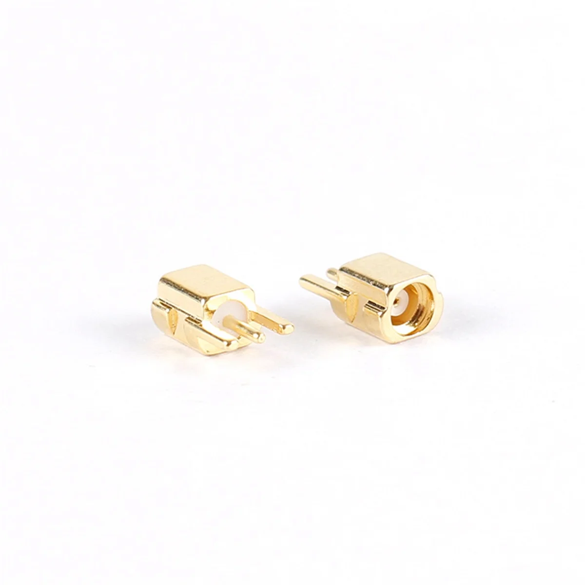 Conector hembra mmCX para auriculares, montaje en PCB, conector mmCX de 3 pines para auriculares Shure SE535 SE425 SE315 SE215, 10 Uds.