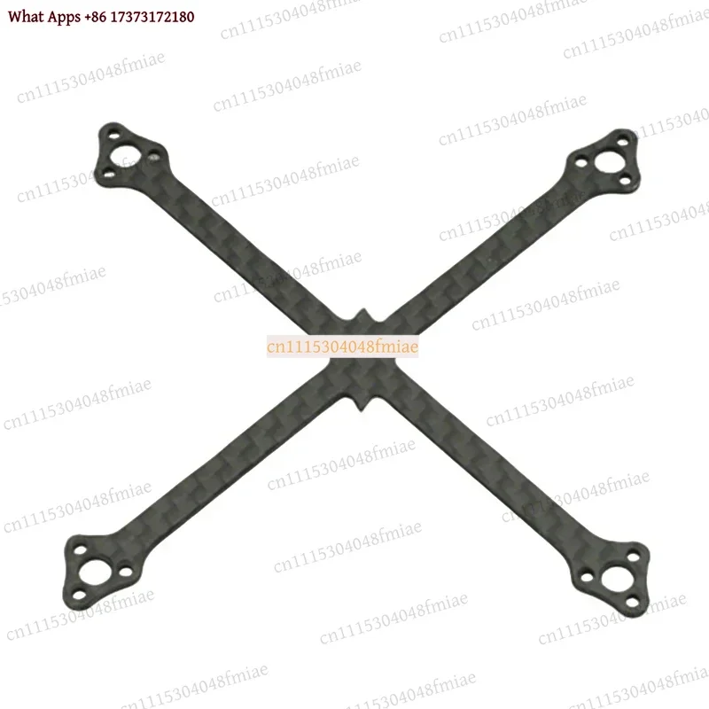 1PCS Carbon Fiber Bottom Plate Chassis Frame for BetaFPV Meteor75 Pro Drone Parts Motor Mount Strengthened Lightweight