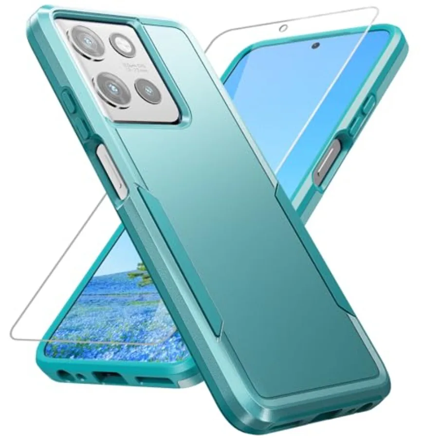 

for Moto G 2026 Case with Screen Protector, [Military Grade Drop Tested] Heavy Duty Rugged Shockproof Cover, Non-Slip Outdoor P