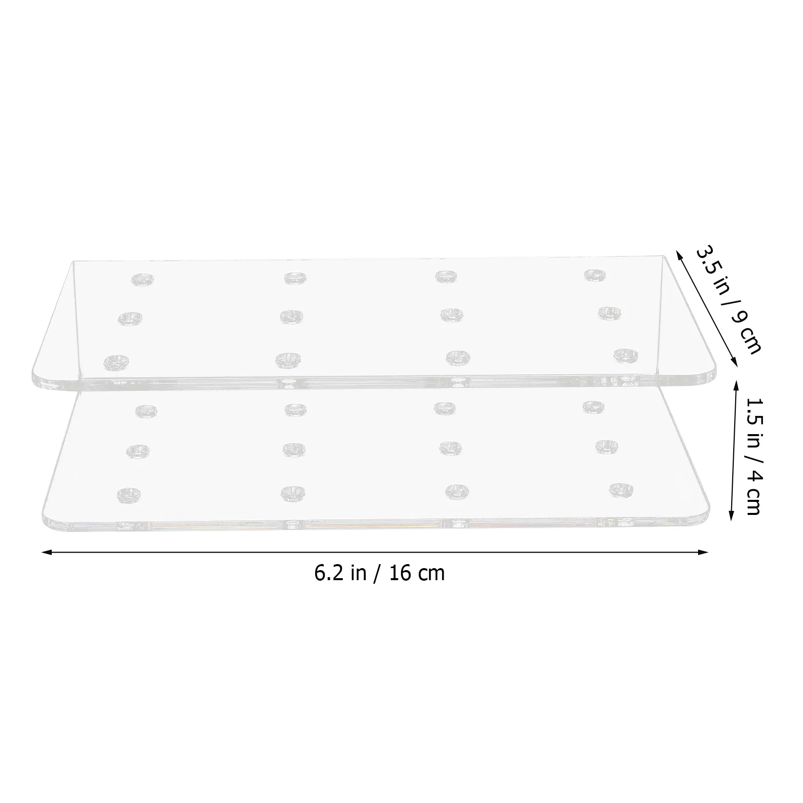 

2Pcs Transparent Acrylic Cake Pop Stand 12-Hole Lollipop Display Rack Party Decoration Birthday Wedding Shower Holder