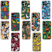 Cute Animals Phone Case For Ulefone Note 20 19 18 Ultra 14 15 16 17 Pro 13P 12P 11P 10P 10 12 iPod Touch 7 6 Back Skin Cover