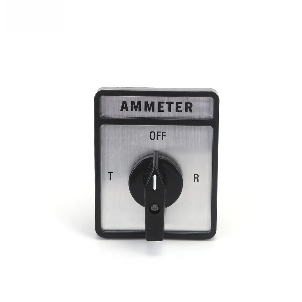 C178 4A 4 Position Changeover Switch OFF-R-S-T 4 Section Transfer Switch 25A Conventional Heating Current AC15 DC13