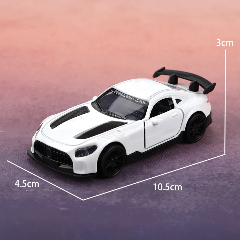 

(Corrugated cardboard box) 1/43 scale, Benc supercar toy car with pullback function, die-cast metal, boy's toy, best gift.