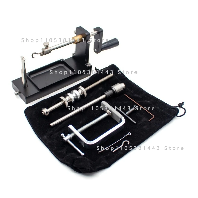 

Profes-sional Multi-function Fishing To-ol: Wire Bender, Loop Maker, Fly Tying Station, Reel Winder with Drag System