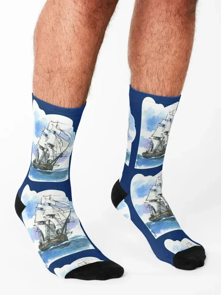 045 -HMS Surprise Socks جوارب شتوية حرارية لركوب الدراجات والجولف للرجال والنساء #3
