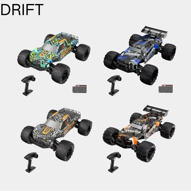001E 002E Scala 1:14 60KM/H Brushless RC Car 4WD Impermeabile Off-Road All Terrain RTR Telecomando per Adulti