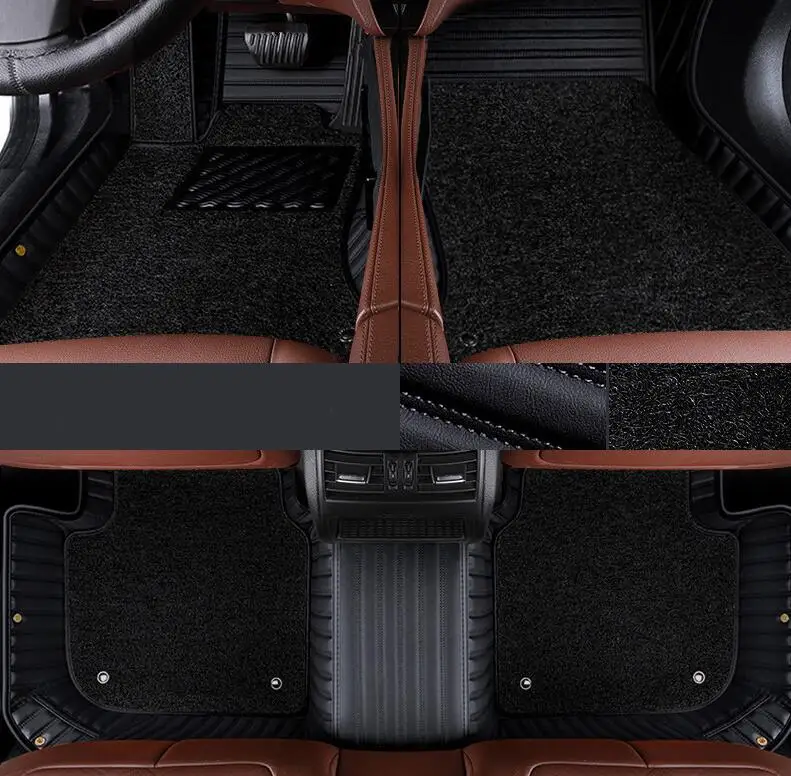 

Custom special car floor mats for BMW iX M60 2026-2022 Top quality rugs durable waterproof double layers carpets for iX 60 2024