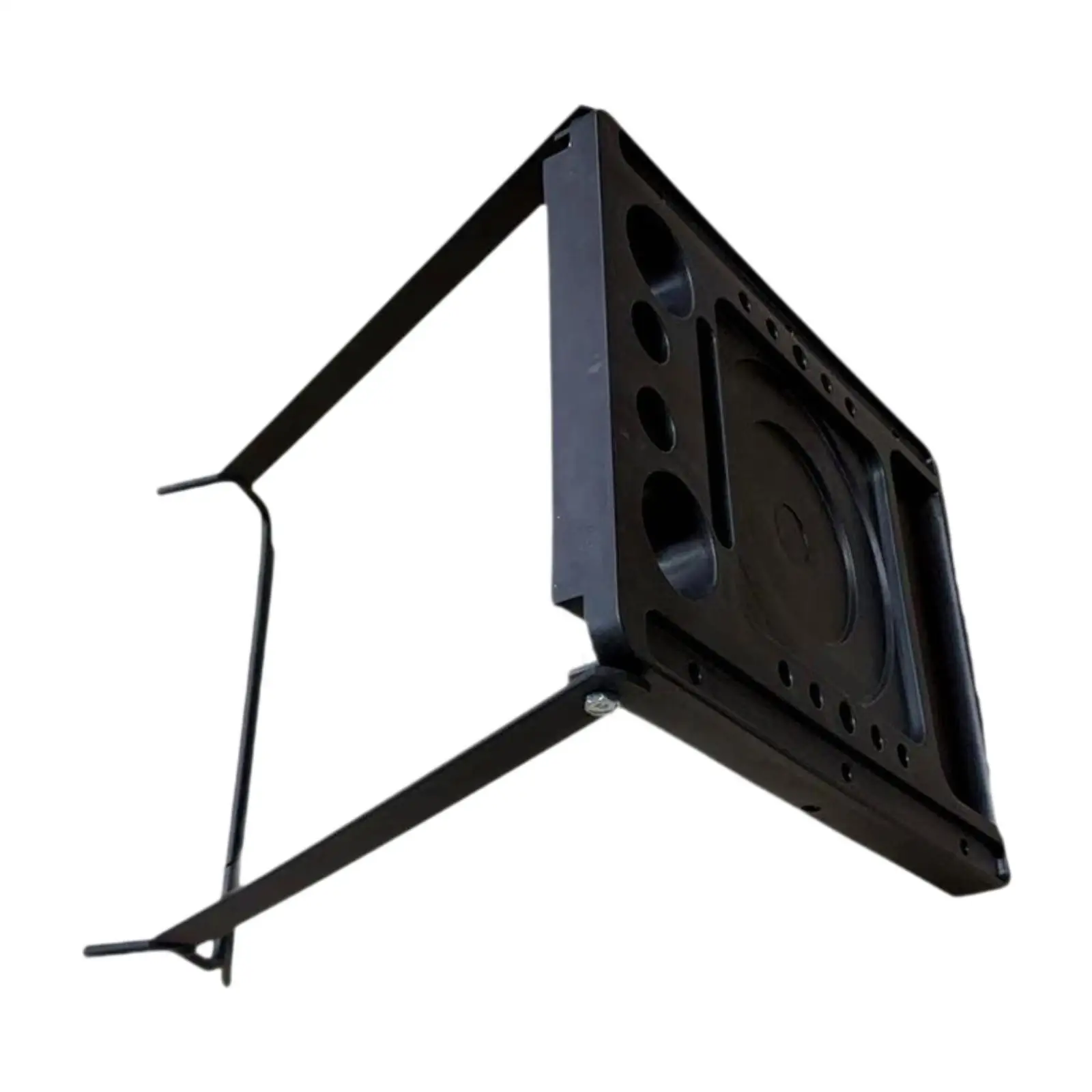 Ladder Work Platform Iron Wide Surface Space Saving Durable Support System for Office Living Room Garden