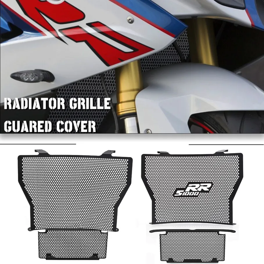 

Motorcycle For BMW S1000RR 2010~2018 S 1000RR HP4 2013~2016 2014 2015 Radiator Grille Guard Cover Protection 2011 2012 2017 Part
