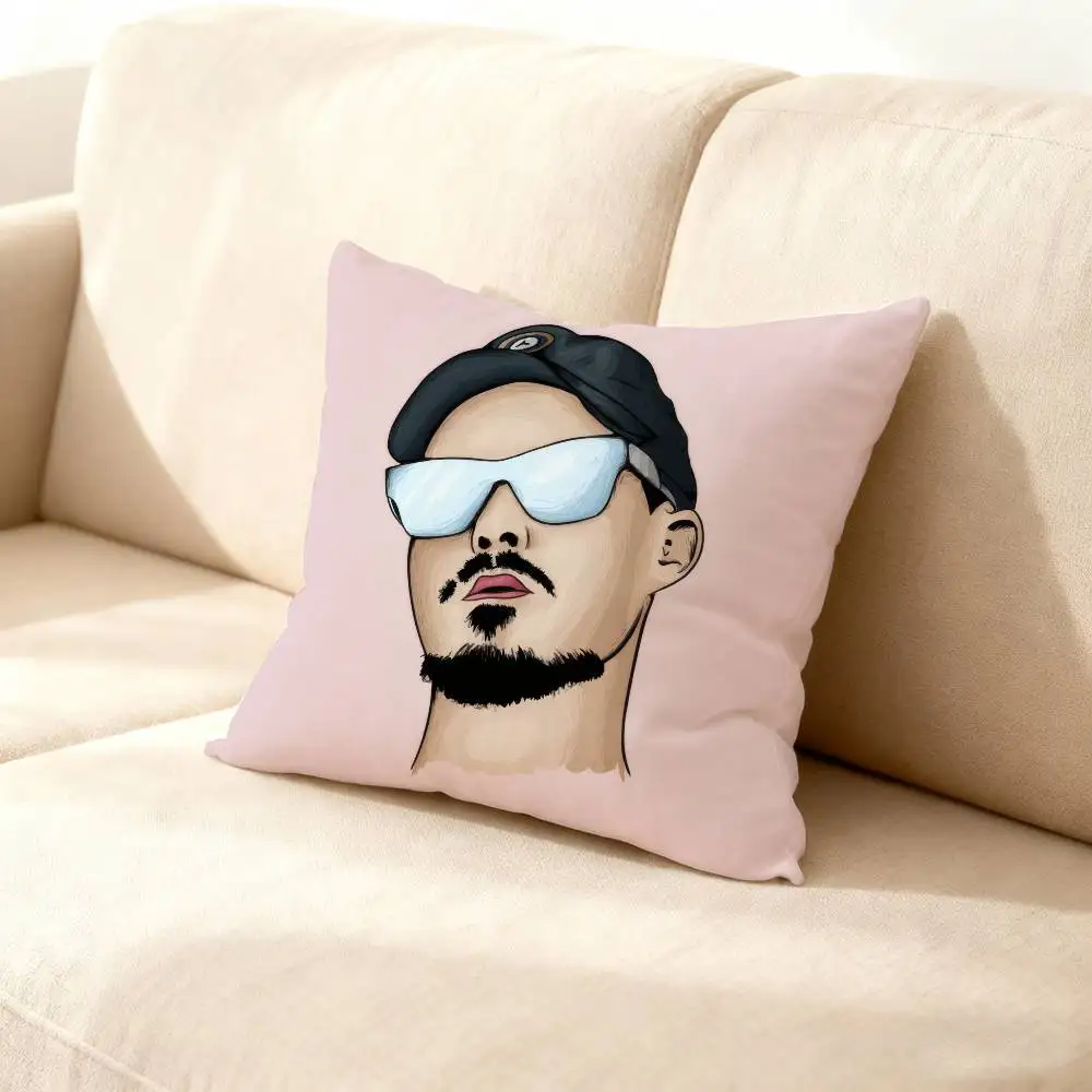 

D-Dellafuente F C Pillow Case For Sofa Decor Car Office Room Printing Cushion Cover Decorations and Protector