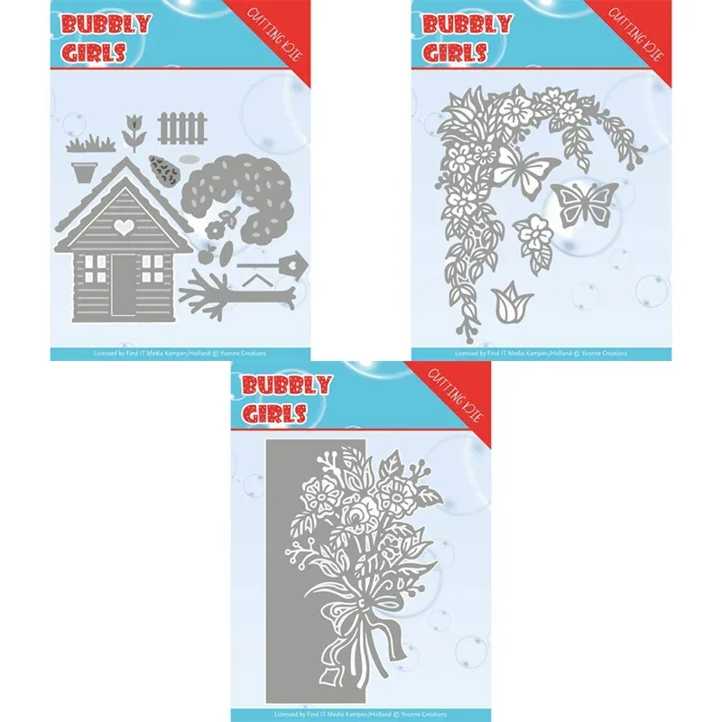 Neue Happy Tropics Dekoration Metall-Stanzformen Schablonen DIY Scrapbooking Papier/Fotokarten Prägeformen