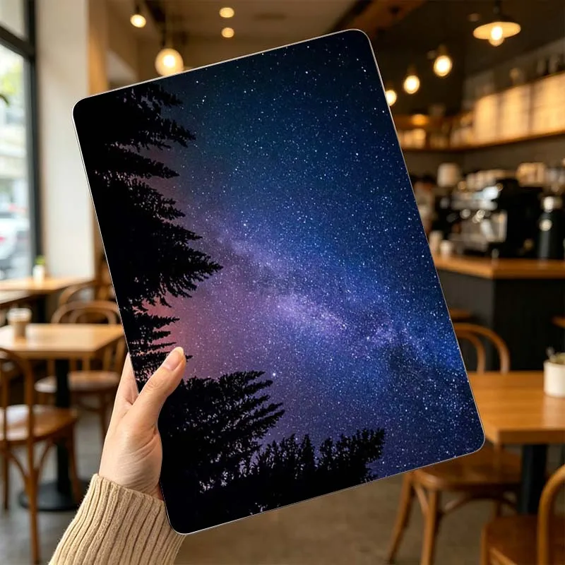 Aesthetic Starry Sky Cover For Apple MacBook Air Pro 13.3 14.2 15.3 11.6 12 16 13 inch Laptop Protective Case Hard Shell