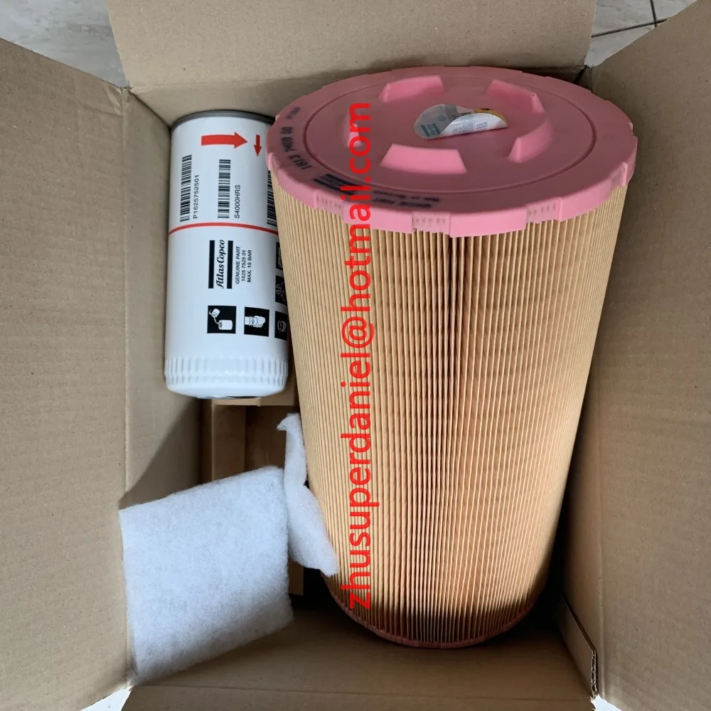 2sets/lot 2901205100(2901 2051 00) genuine air oil filter kit C90 RIF for AC air compressor