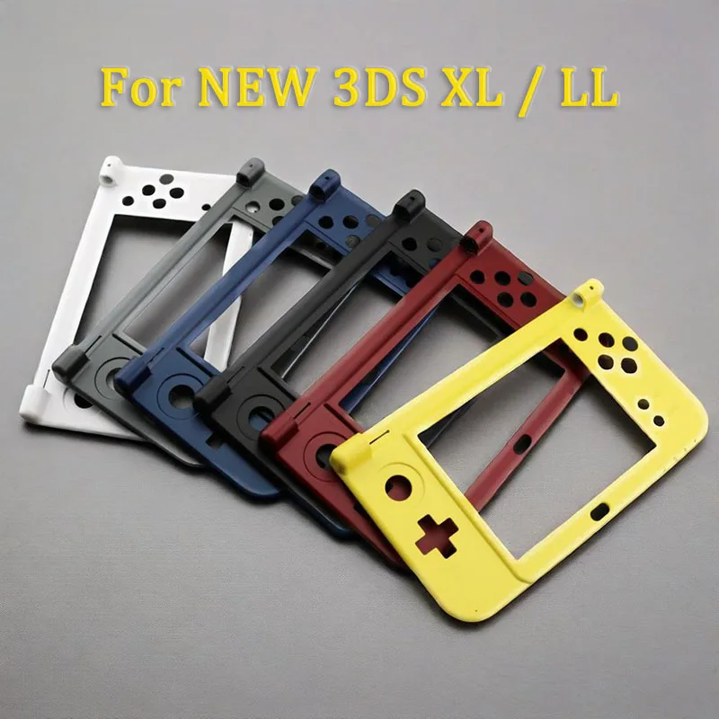 1PC Replacement For Nintend New 3DS XL/LL Game Console Housing Shell Cover Case Hinge Part Bottom Middle Frame Housing Case