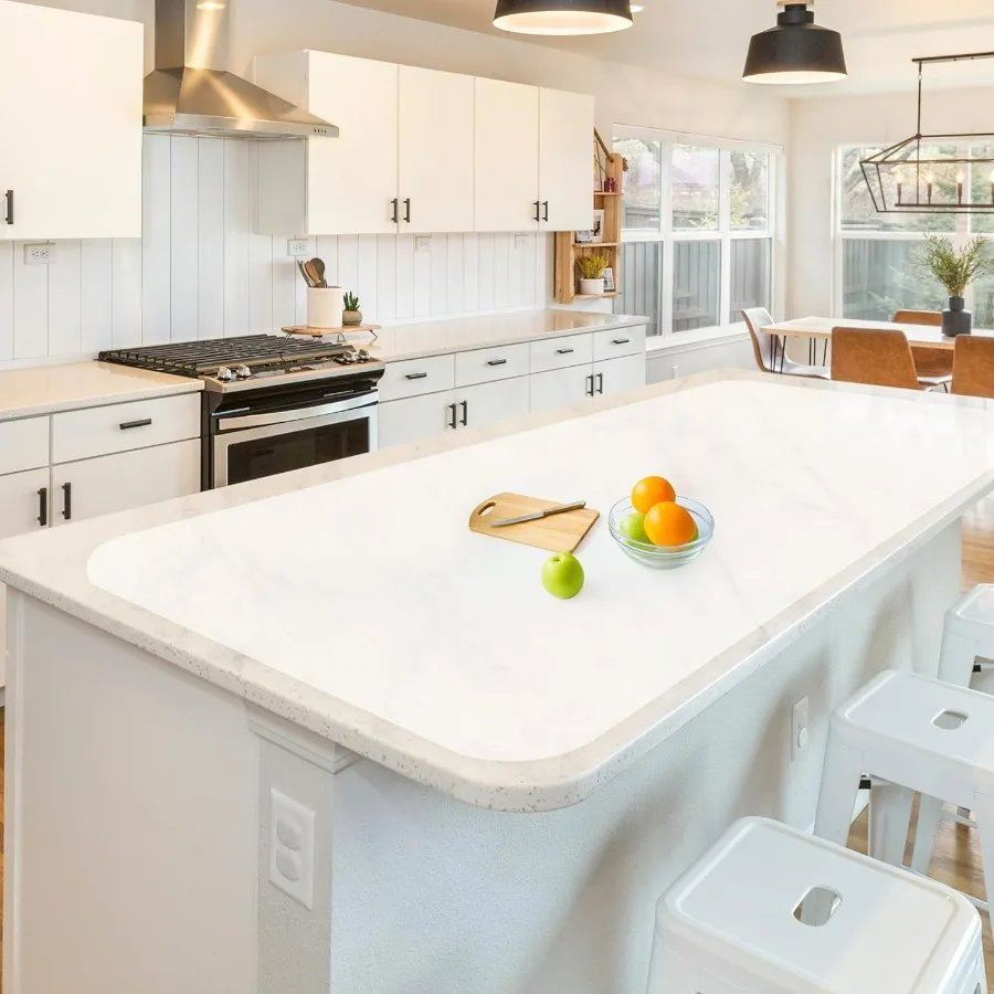 

Силиконовые коврики для кухонной стойки, очень большие силиконовые коврики для столешницы размером 47,24 x 23,62 дюйма, нескользящие термостойкие коврики для Co