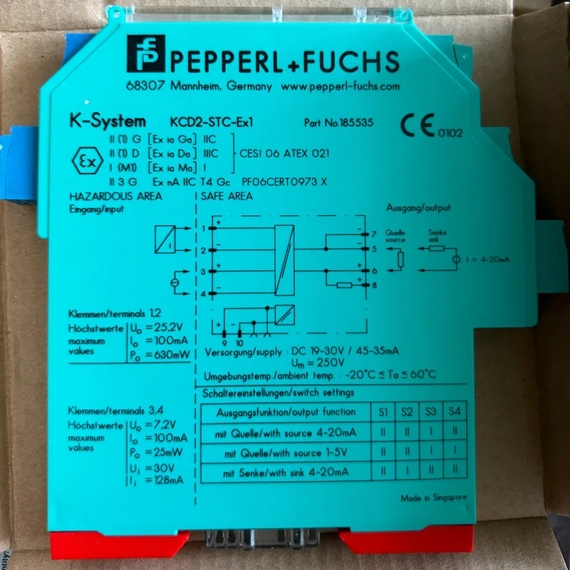 Germany Imported Safety Barrier KCD2-STC-EX1 Brand New Genuine Spot