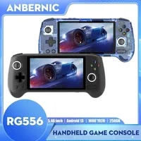 ANBERNIC RG556 Portable Game Console 5.48' AMOLED Handheld Game Console Players Screen Retro Game Console Video Games Consolador