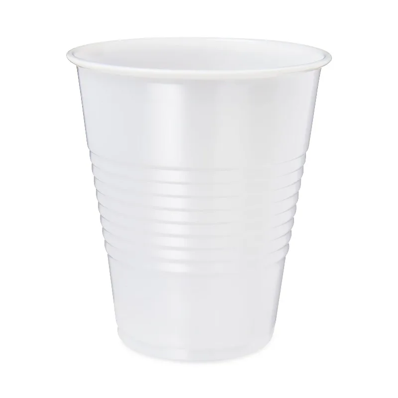 All Purpose Disposable Plastic Cups, Clear, 100 Count