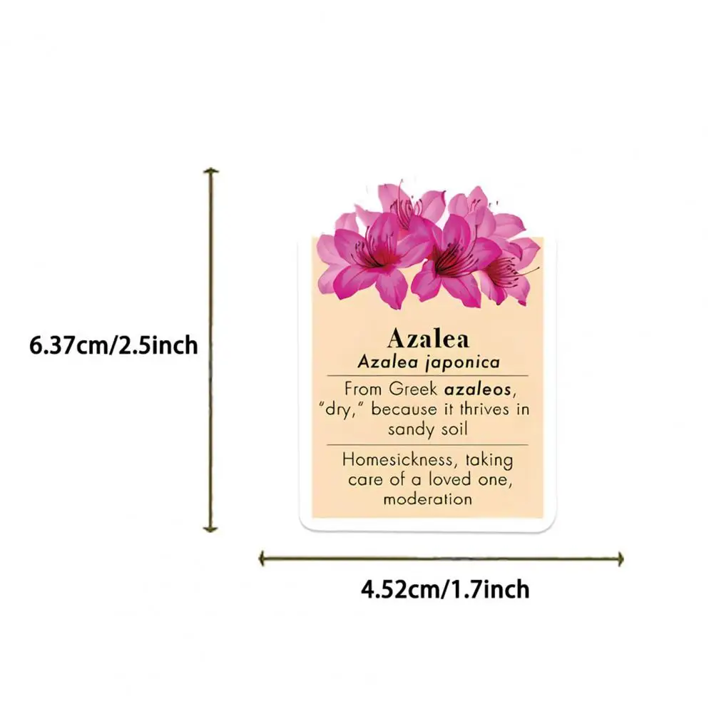 50Pcs 3-6cm Cartoon Flower Leaves Pattern Graffiti Sticker Waterproof Fade-Resistant Laptop Waterproof Decals Children Decor