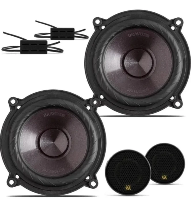 Bravox 2-way Kit 6 Cs50p 120W Rms Speaker + Bravox Tweeter