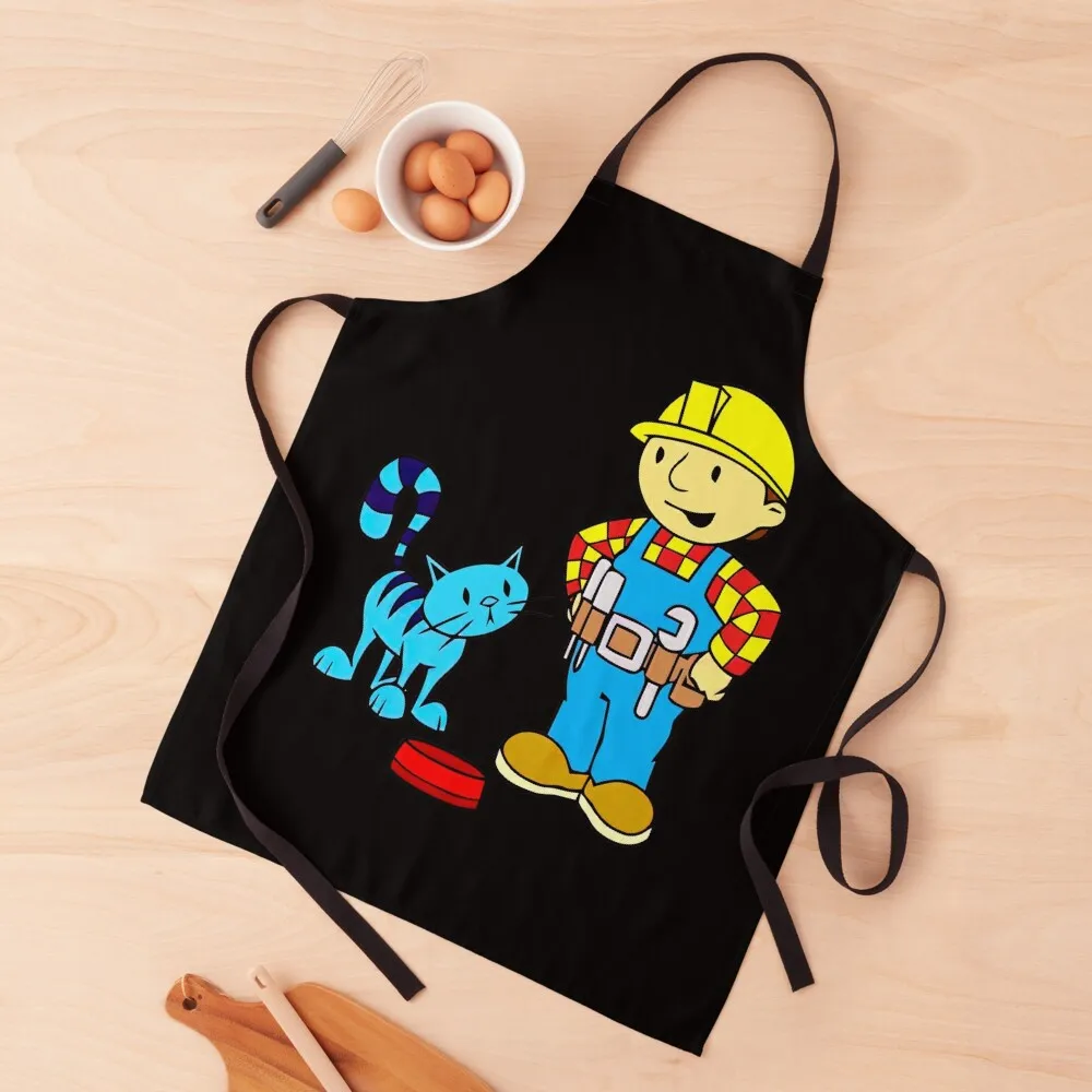 Bob The Builder Memes Apron For Cosmetologist carpenter Ladies Apron