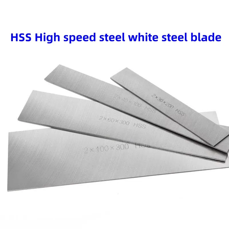 CNC Lathe HSS Rectangular White steel knife Cutting Tool Bar 300mm 5x50x300mm HSS High Speed Steel knife blank 5x50x300mm