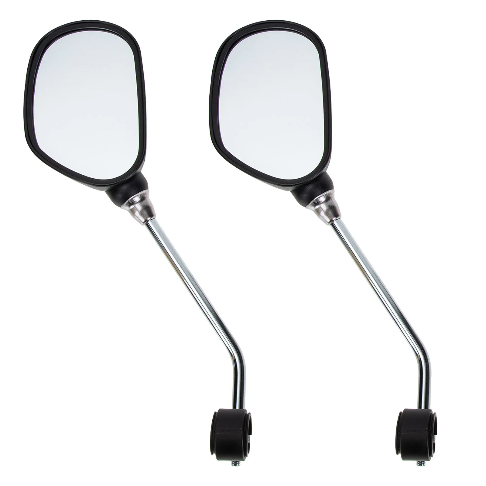 1Pair Professional Rearview Mirror Wide Angle Clear View Adjustable for Mountain Bikes Easy Install Wear-Resistant Cycling