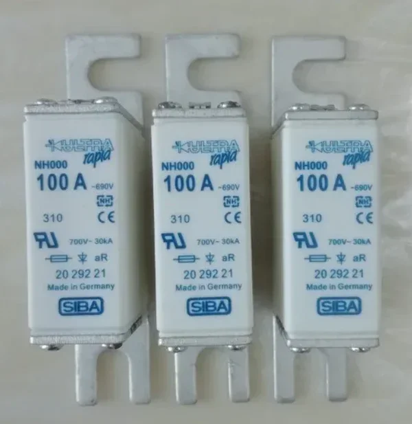 

SIBA NH000 100A DC700V 30kA 2029221 aR / 3pcs