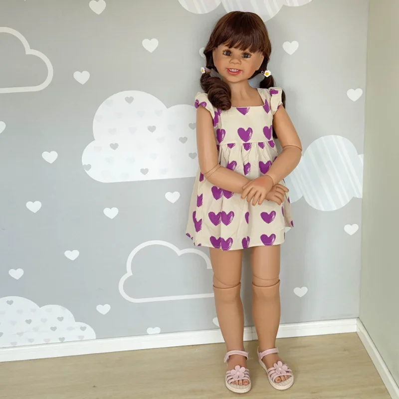 

120cm Large Children's 5-6 Year Old Girls' Doll Mall Creative and Personalized Decorations for Children's Clothing Model Dolls