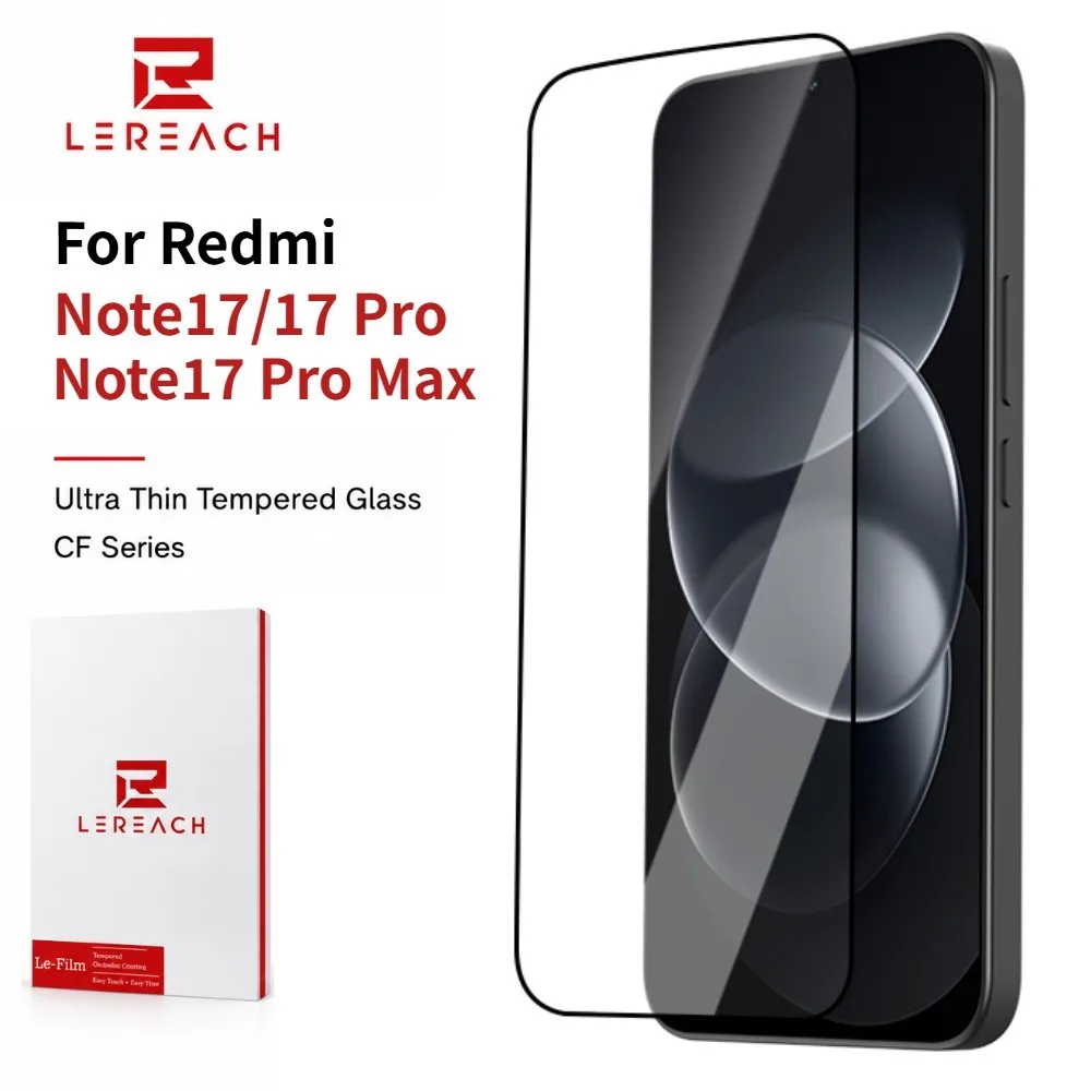 Tempered Glass For Redmi Note 17 Pro Max Global Protector Film HD Clear Anti-Fingerprint 9H FM2000