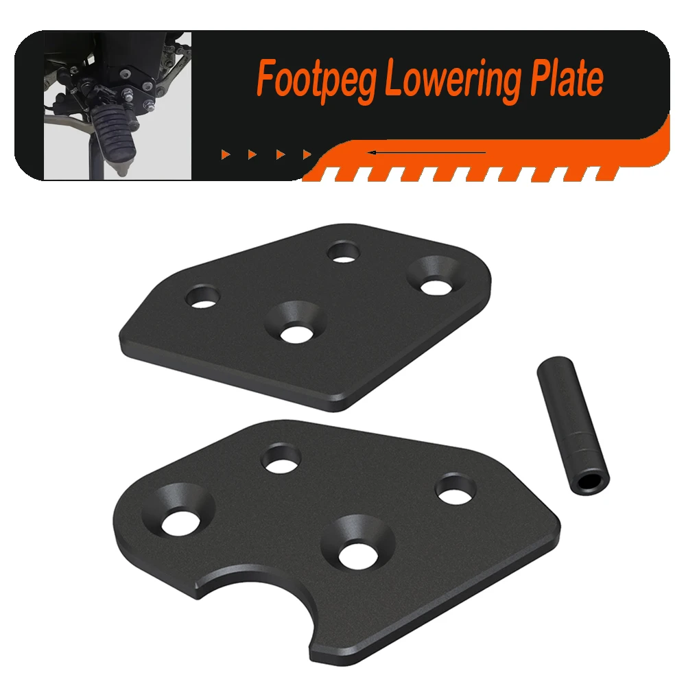 

Driver Foot Peg Lowering Kits For Suzuki DL1050 DL 1050 V-Strom 1050 XT DE DL1000XT DL1000DE 2020 - 2026 Footpeg Lowering Plate