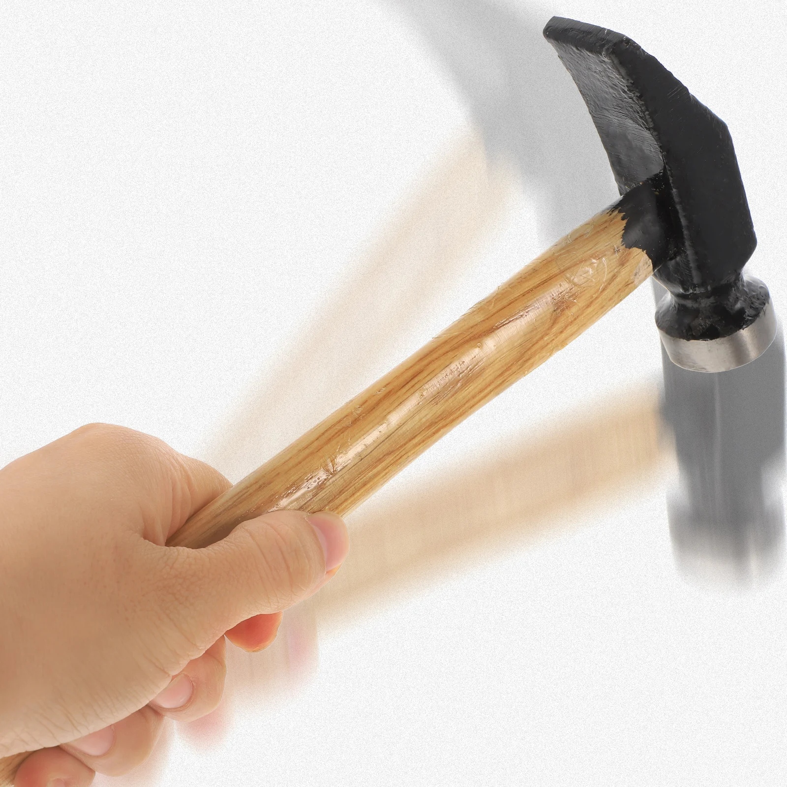 

Wood Handle Lightweight Rustproof For Shoe Repair Diy Craft Tack Tool Portable Household Hand Hammer