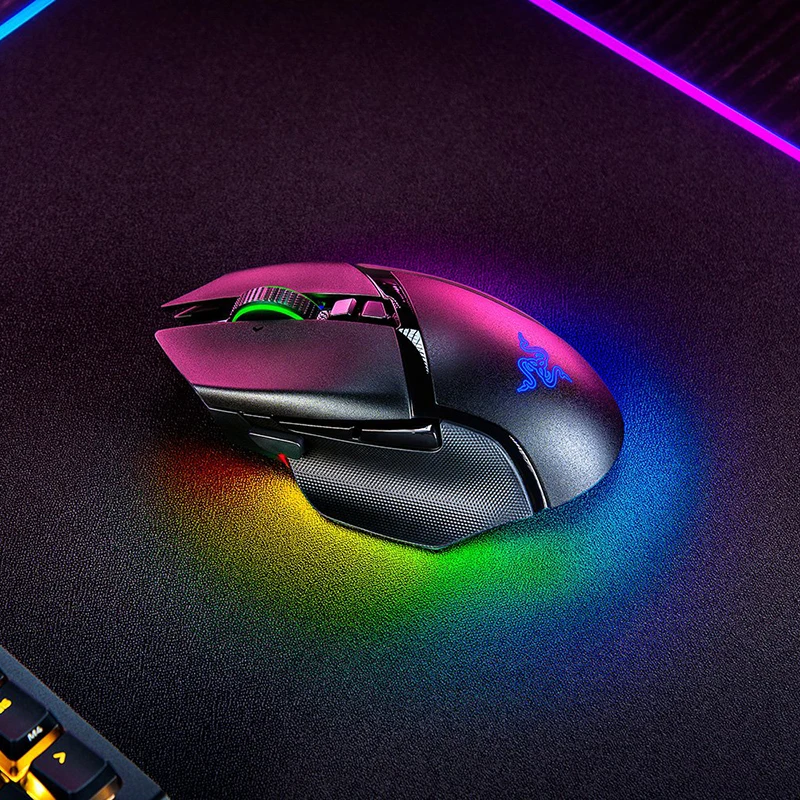 Razer pabisk V3 Pro Mouse game nirkabel, sakelar optikal cepat Gen-3 - HyperScroll Tilt Wheel - Chroma RGB