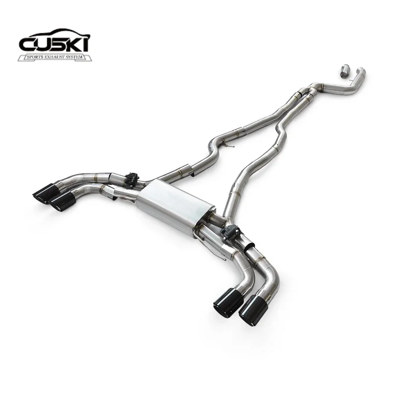 Выхлопная труба клапана подходит для BMW M340i M340 M440 M440 G20 G22 3.0T 2019-2024, аксессуары для выхлопной системы из нержавеющей стали