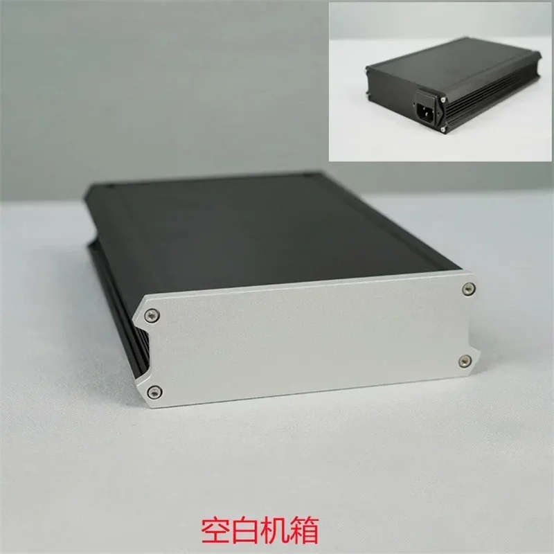 Boîtier de châssis d'amplificateur de puissance tout en aluminium, 142x45x209mm, pour amplificateur de casque, préamplificateur, coque d'ampli Audio à monter soi-même