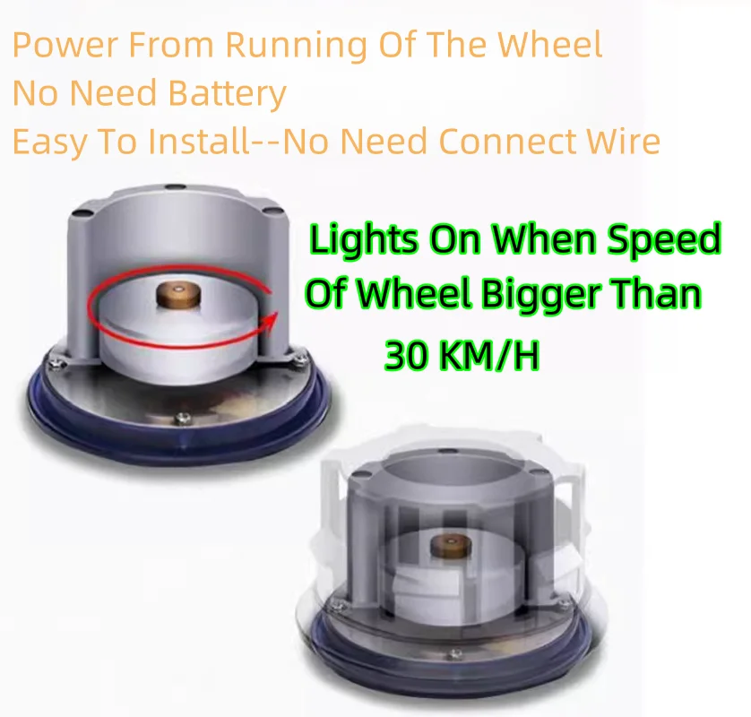 Maglev Floating Wheel Centre Caps With Lights For Land Rover BMW Audi VW Mercedes-Benz Porsche LINCOLN Car Rims