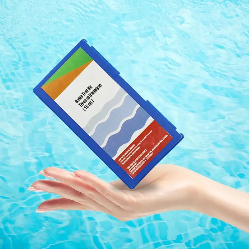 Benutzerfreundliches PH-Chlor-Testgerät für Schwimmbäder, 1 Set Wasserqualitäts-Testkit für Innen- und Außenpools sowie Spa-Wartung – Detail 9