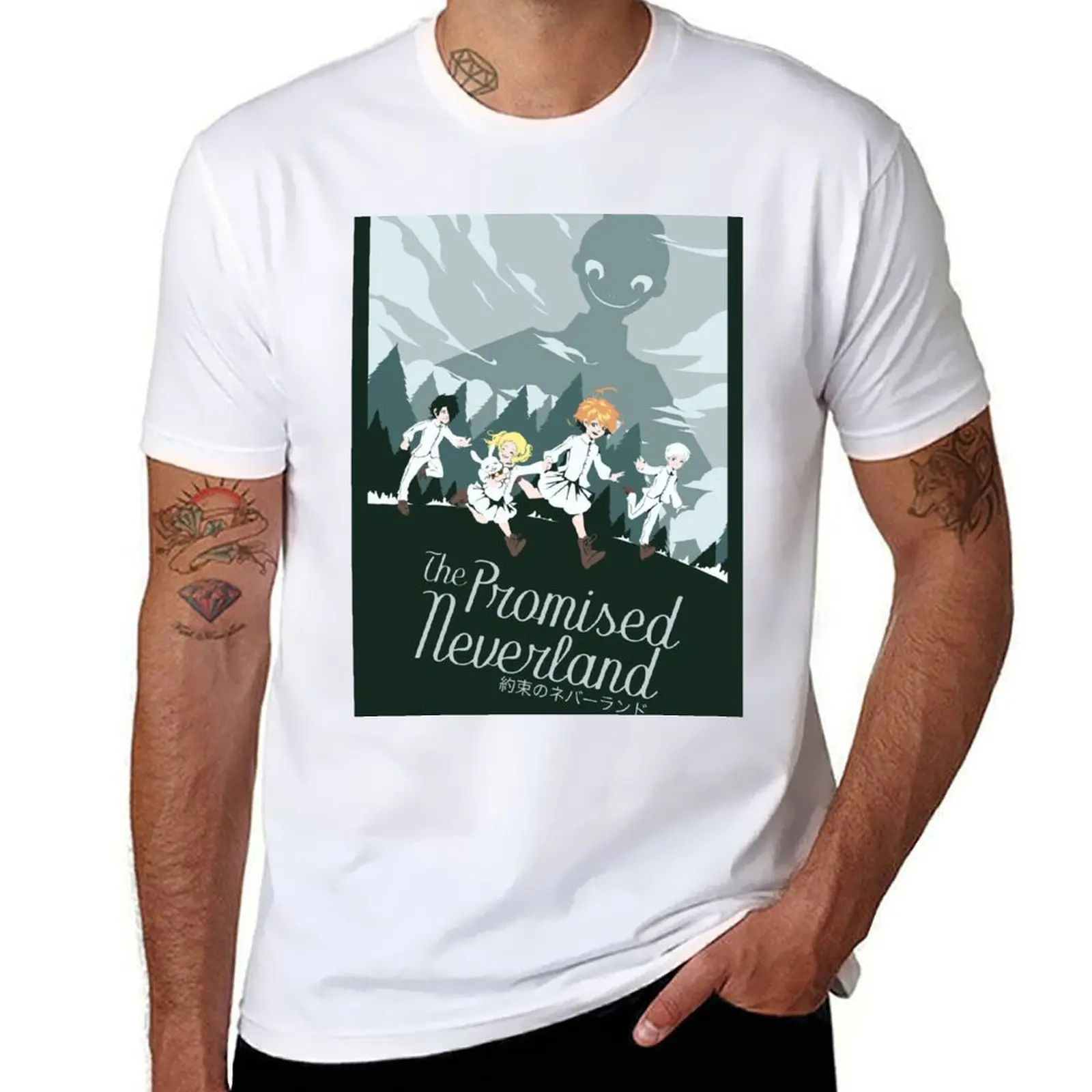 

The Promised Neverland T-Shirt man t shirts graphic cotton t shirt pack t shirt man designer T-shirt