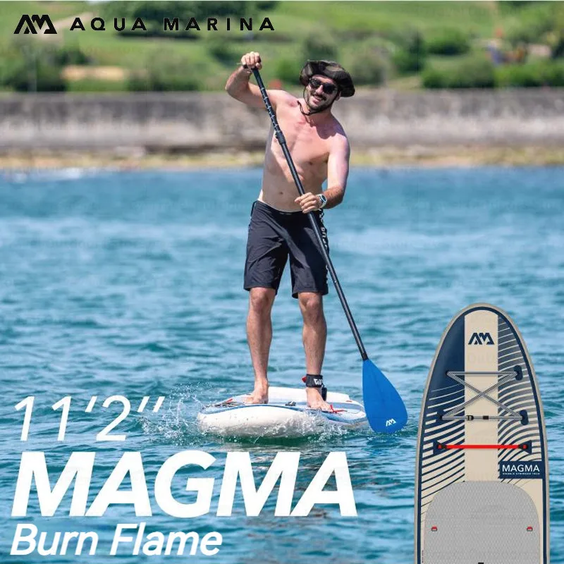 AQUA MARINA-MAGMA надувная доска для серфинга SUP стоячая доска для серфинга лонгборд для спорта на открытом воздухе с подкладкой для насоса 3,4 м универсальная AQUA MARINA-MAGMA надувная доска для серфинга SUP стоячая доска для серфинга лонгборд для спорта на открытом воздухе с подкладкой для насоса 3,4 м универсальная