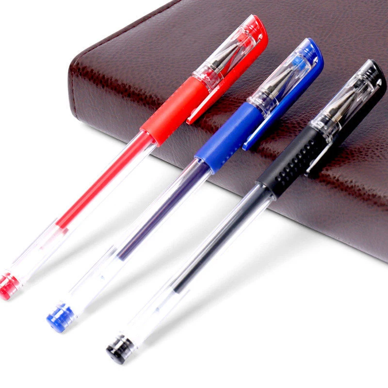 Bullet Neutral Pen Business Stationery Needle Water-based Pen Office Supplies Signature Pen Wholesale