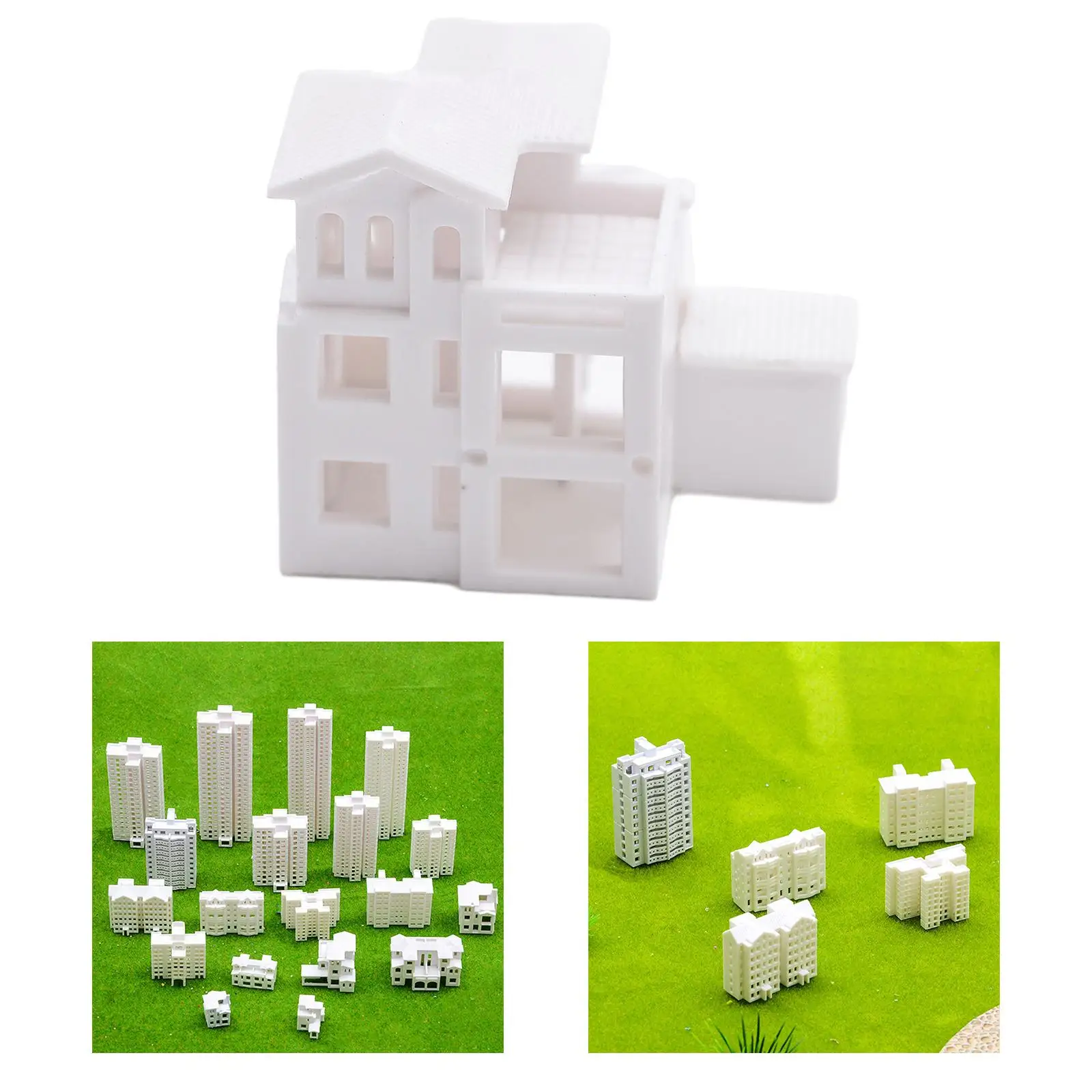 Miniatuur Huis Villa Landschapsscènes Accessoires Treinen Tafelornamenten